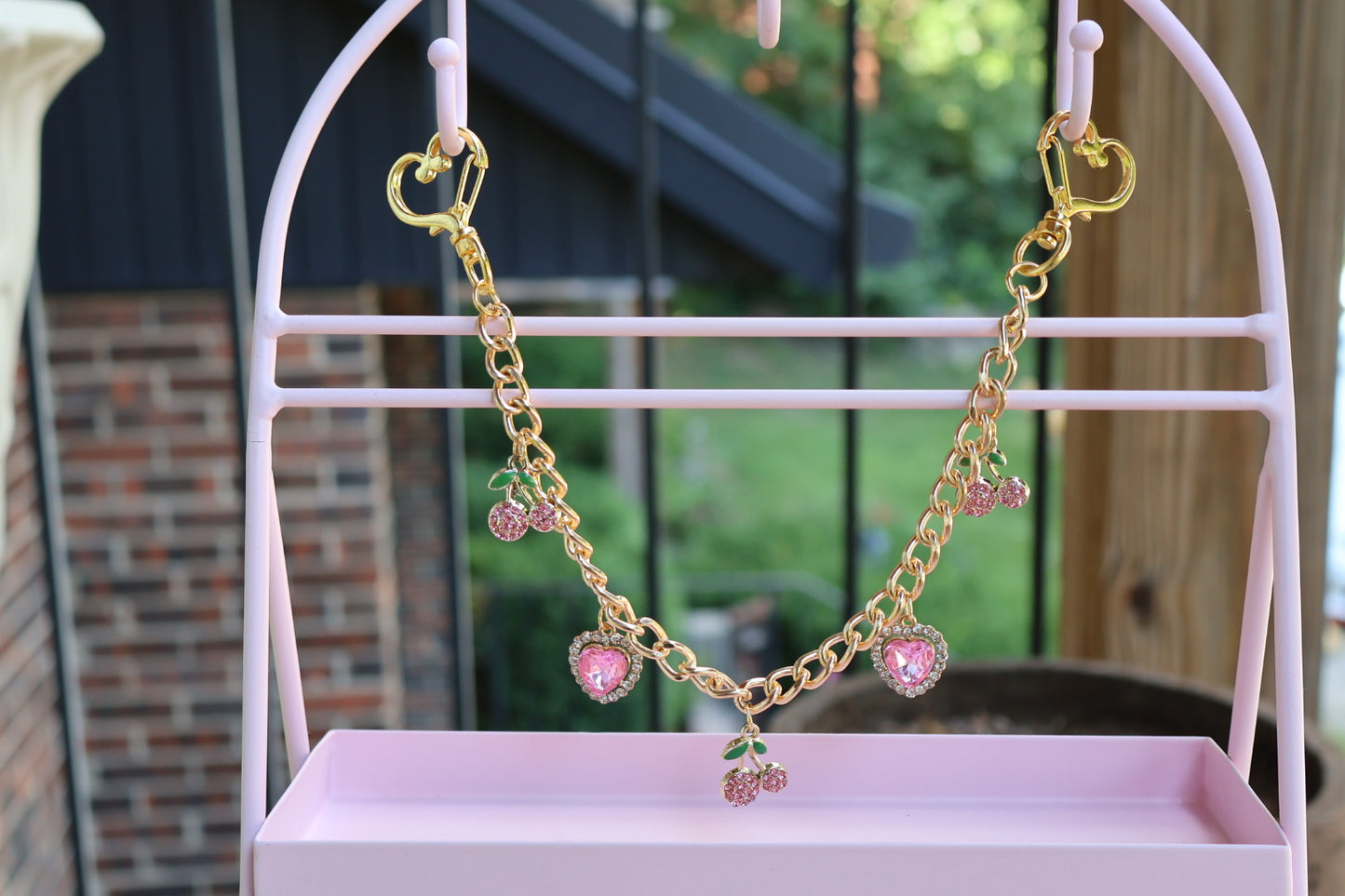 Customized Heart/Cherry charm
