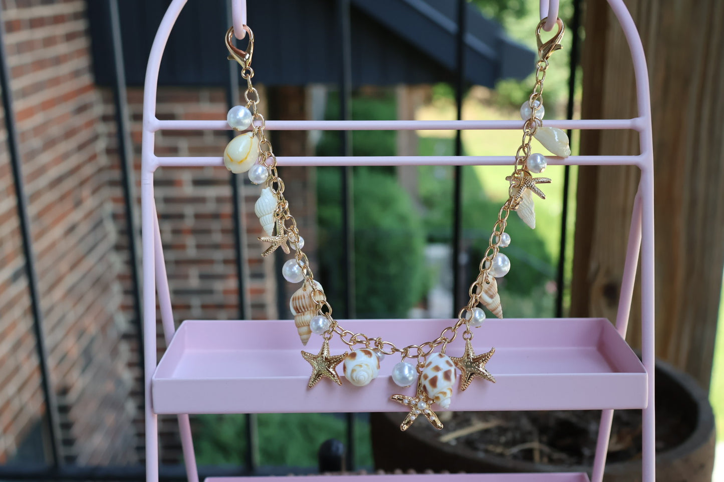 Customized Seashell Charm