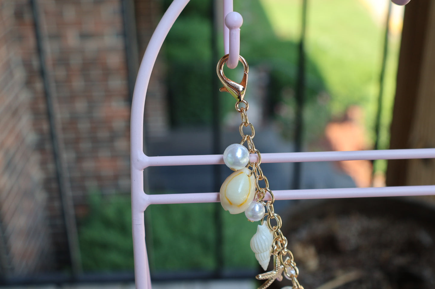 Customized Seashell Charm
