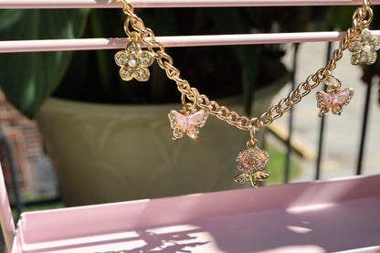 Customized Butterfly/Flower Charm