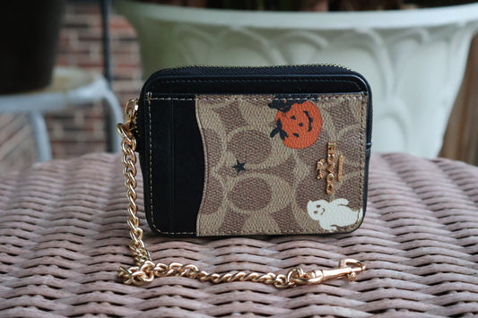 Halloween Zip Wallet
