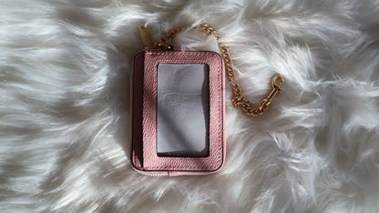 Blush Pink Zip wallet