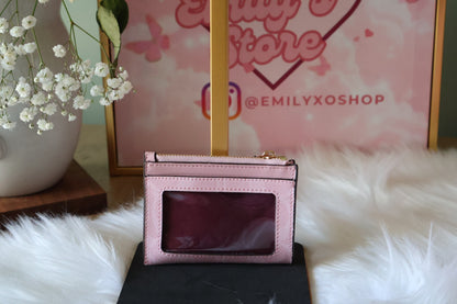 Pink Powder Matching Wallet