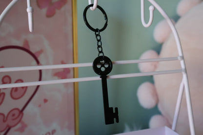 Key Button Charm