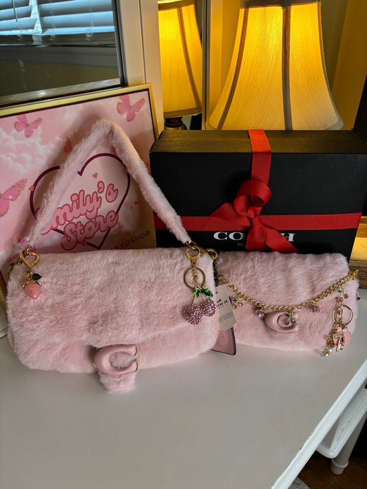 Pink Fluffy (Large)