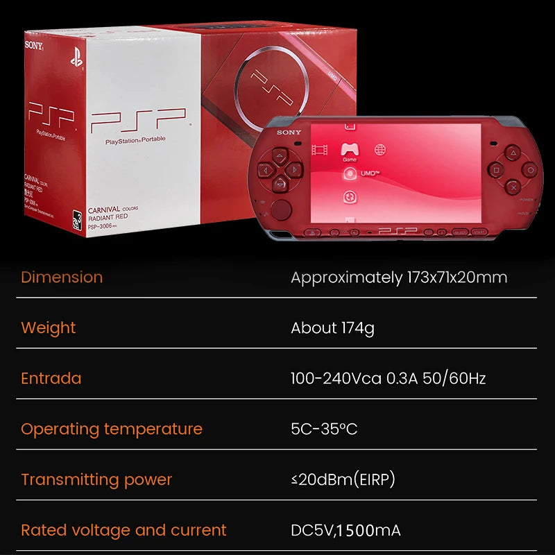 PSP 3000 (+Free Games)
